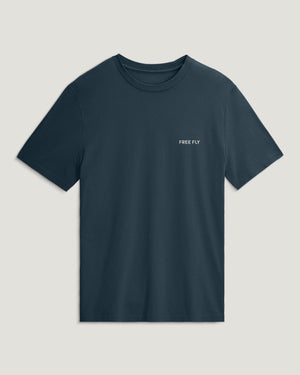 Free Fly Men's Tide Chaser Tee | Navy
