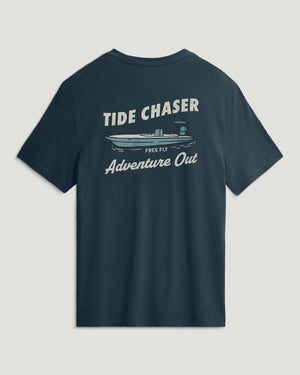 Free Fly Men's Tide Chaser Tee | Navy