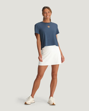 Free Fly Women's Sol y Mar Tee | Pacific Blue