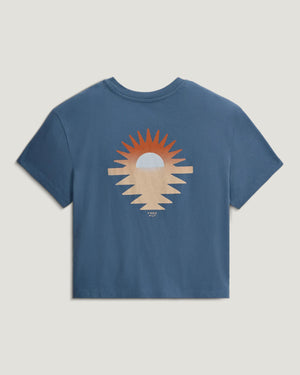 Free Fly Women's Sol y Mar Tee | Pacific Blue