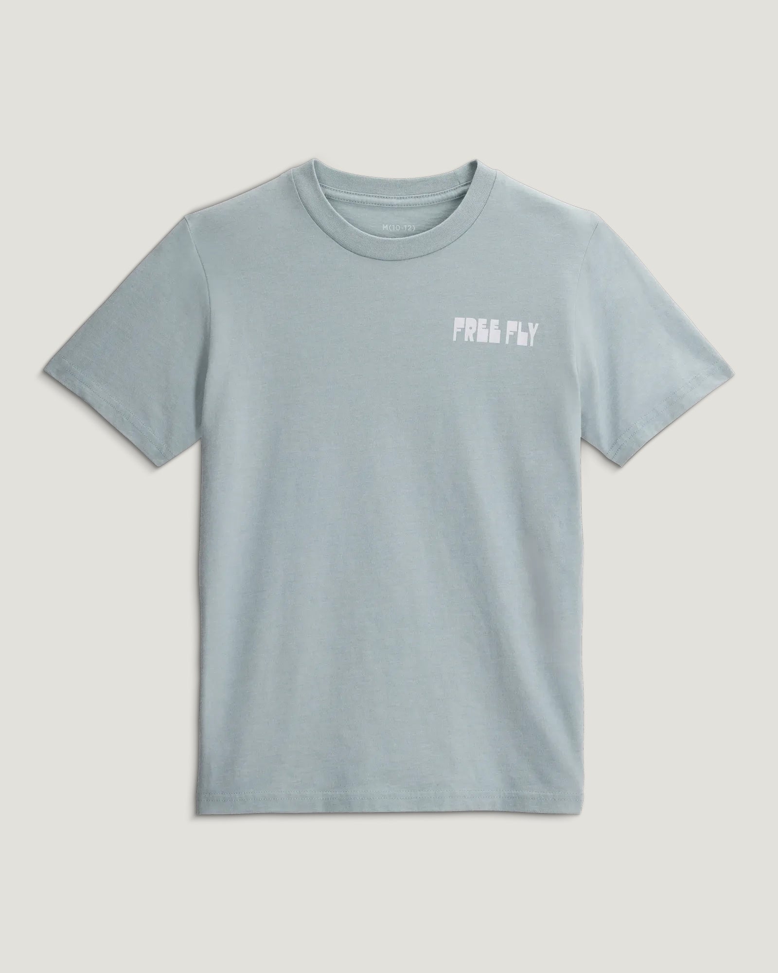 Free Fly Youth Wild Pursuits Tee | Ocean Mist
