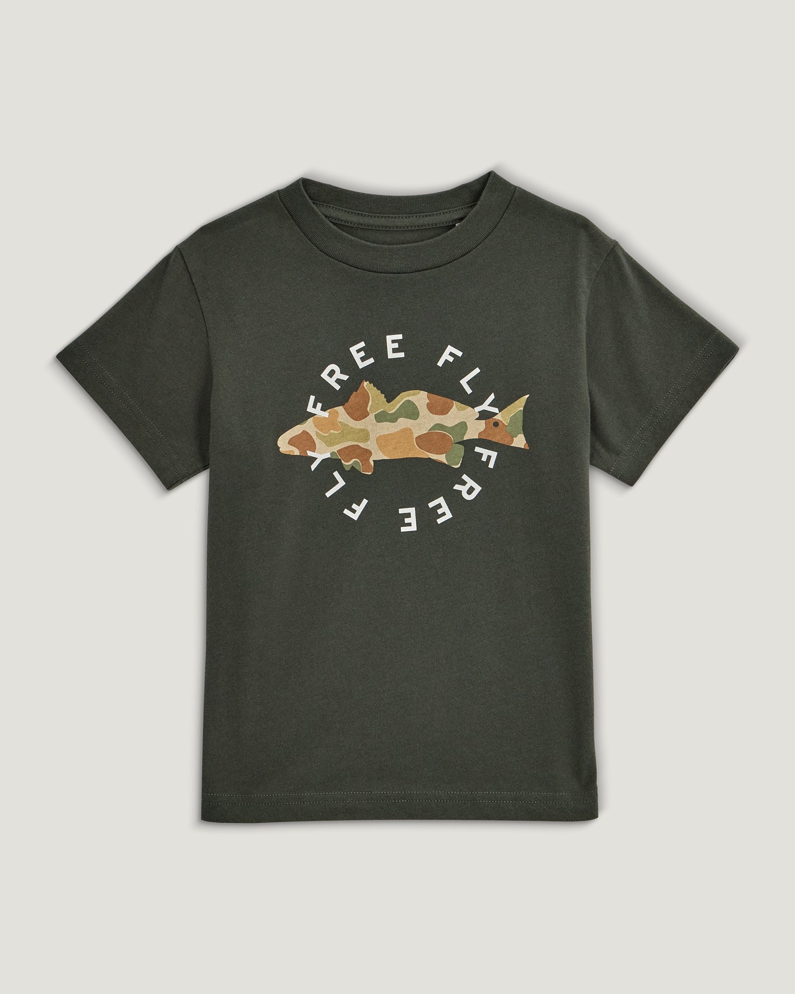 Free Fly Toddler Target Species Tee | Dark Forest