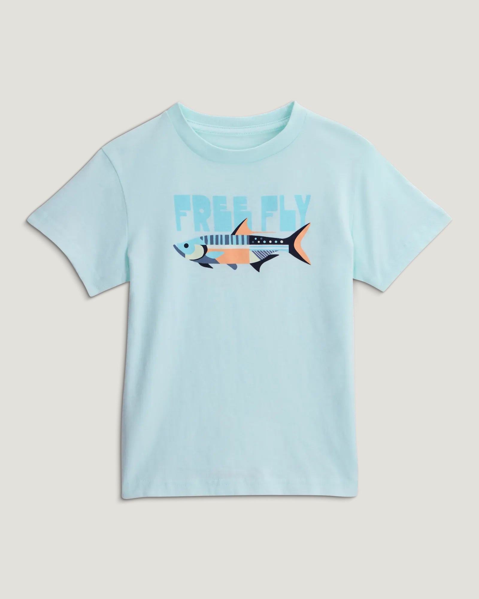 Free Fly Toddler Wild Pursuits Tee | Heather Tropic Sea