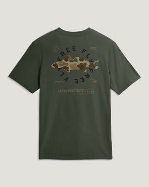 Free Fly Men's Target Species Pocket Tee | Dark Forest