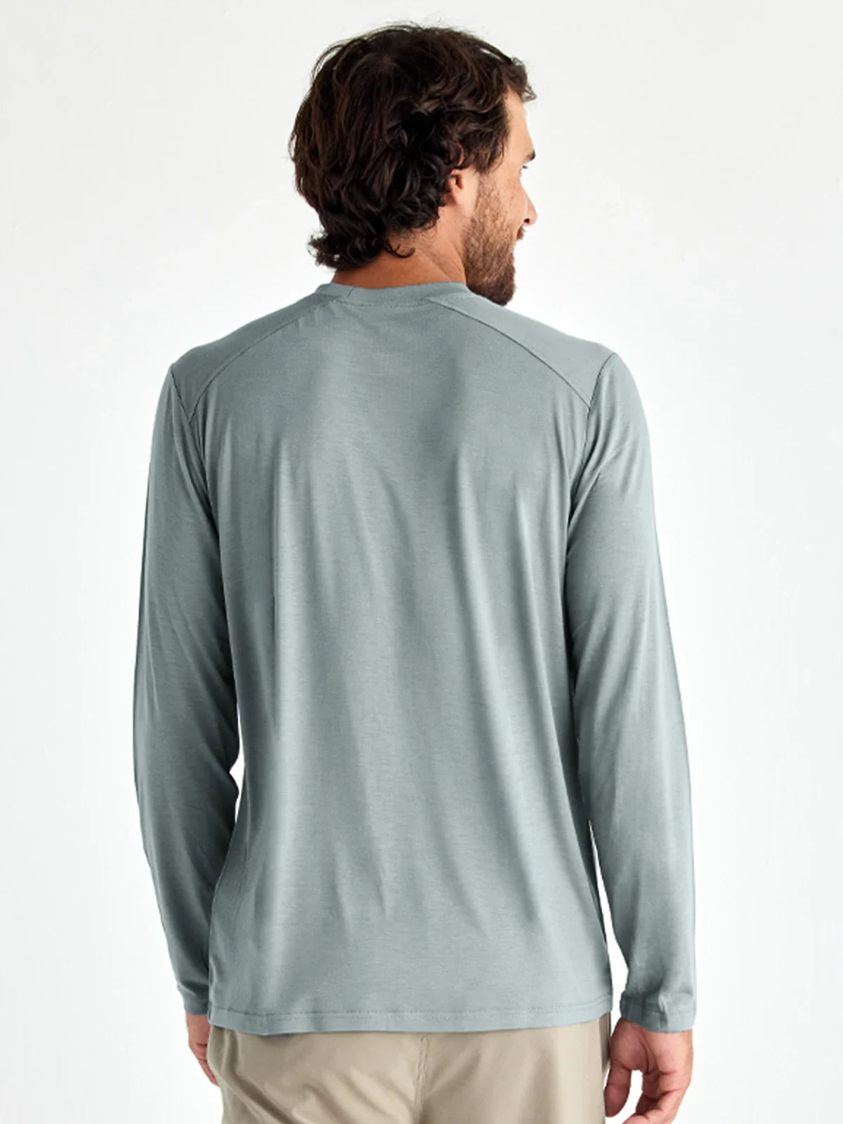 Free Fly Men's Bamboo Lightweight Long Sleeve | Slate