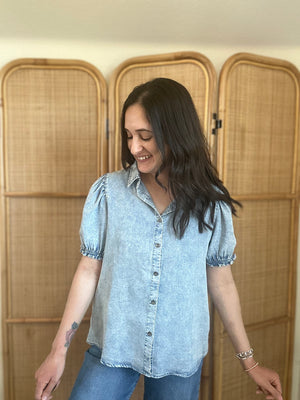 Dodie Top | Lt. Denim