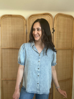 Dodie Top | Lt. Denim