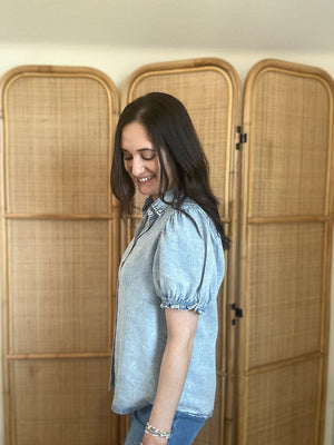 Dodie Top | Lt. Denim