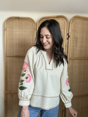 Simple Selection Top - Oatmeal