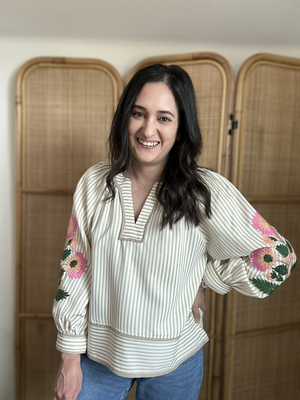 Simple Selection Top - Oatmeal