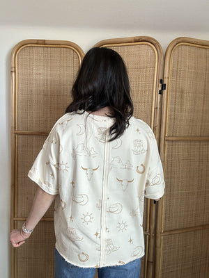 All Things Cowgirl Top