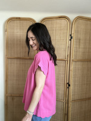 Catch Me On Vacation Top