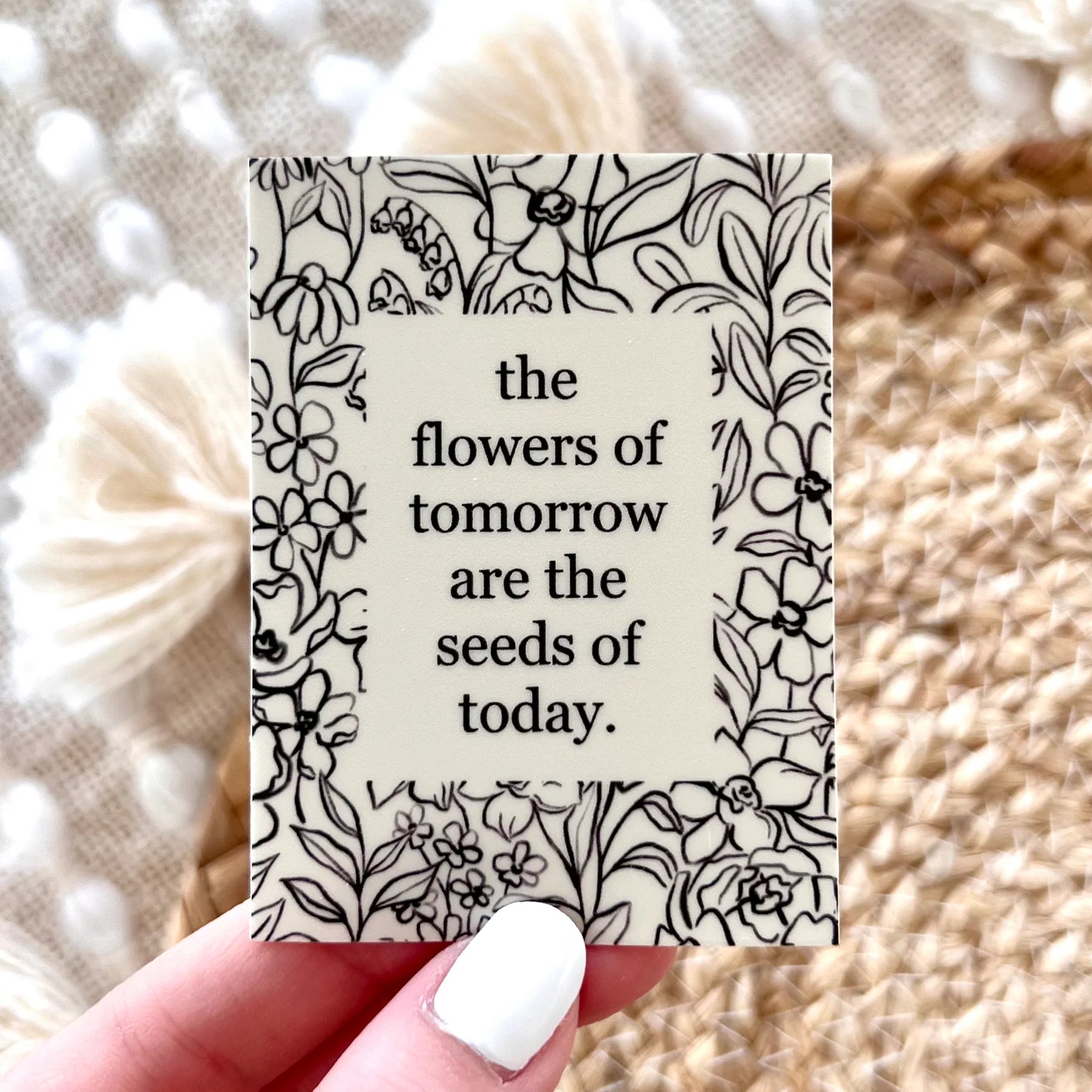 Flowers of Tomorrow Sticker