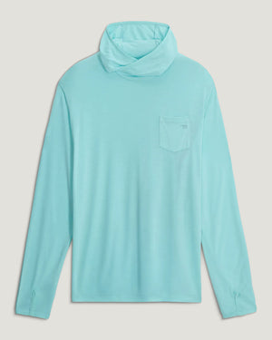 Free Fly Men's Bamboo Lightweight Hoodie | Bahama Blue