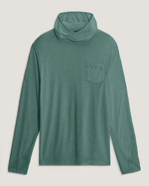 Free Fly Men's Bamboo Lightweight Hoodie | Sea Pine