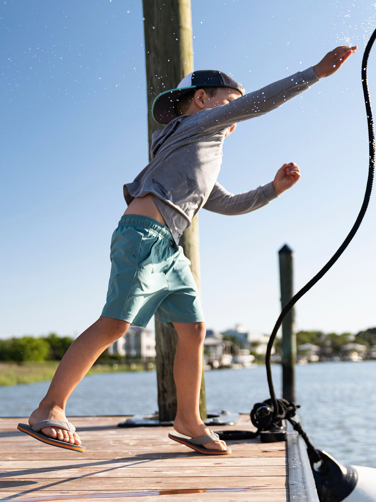 Free Fly Toddler Breeze Short | Tropic Sea