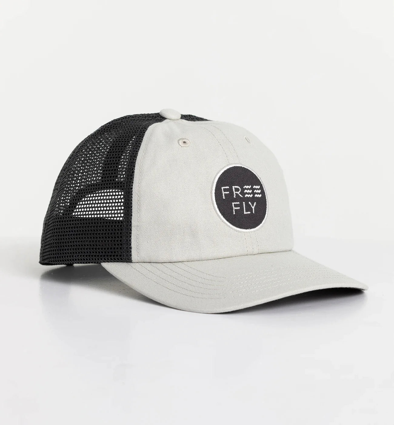 Free Fly Low Pro Badge Trucker Hat | Harbor Grey