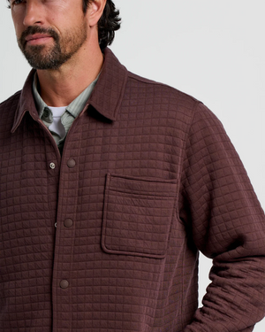 Free Fly Men's Downvalley Overshirt | Chestnut
