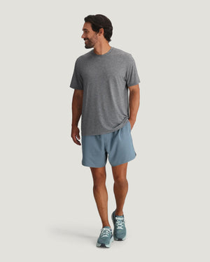 Free Fly Men's Elevate Lightweight Tee | Heather Grey