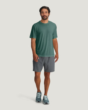 Free Fly Men's Elevate Lightweight Tee |Sea Pine