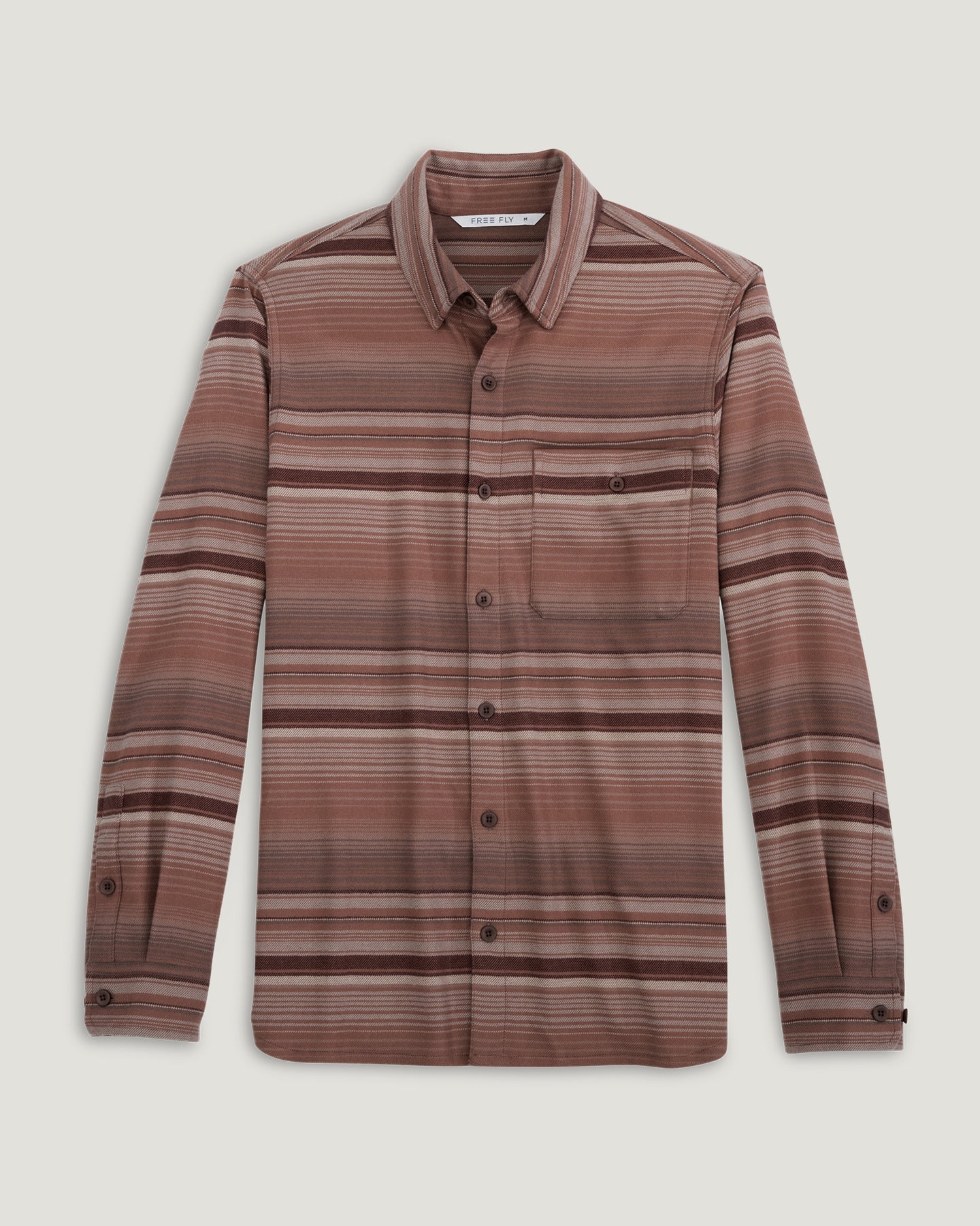Free Fly Men's Seawool Flannel Shirt | Nutmeg