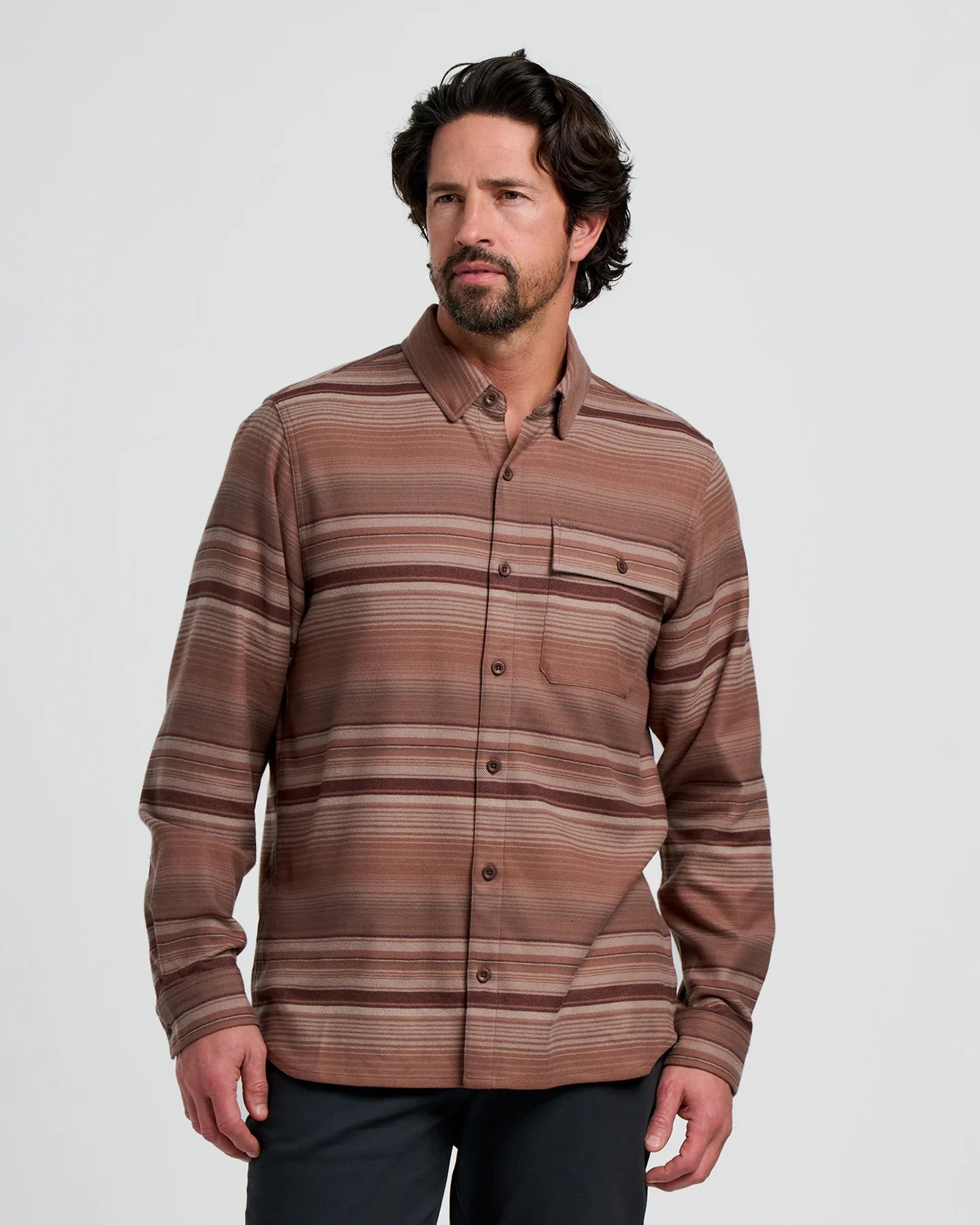 Free Fly Men's Seawool Flannel Shirt | Nutmeg