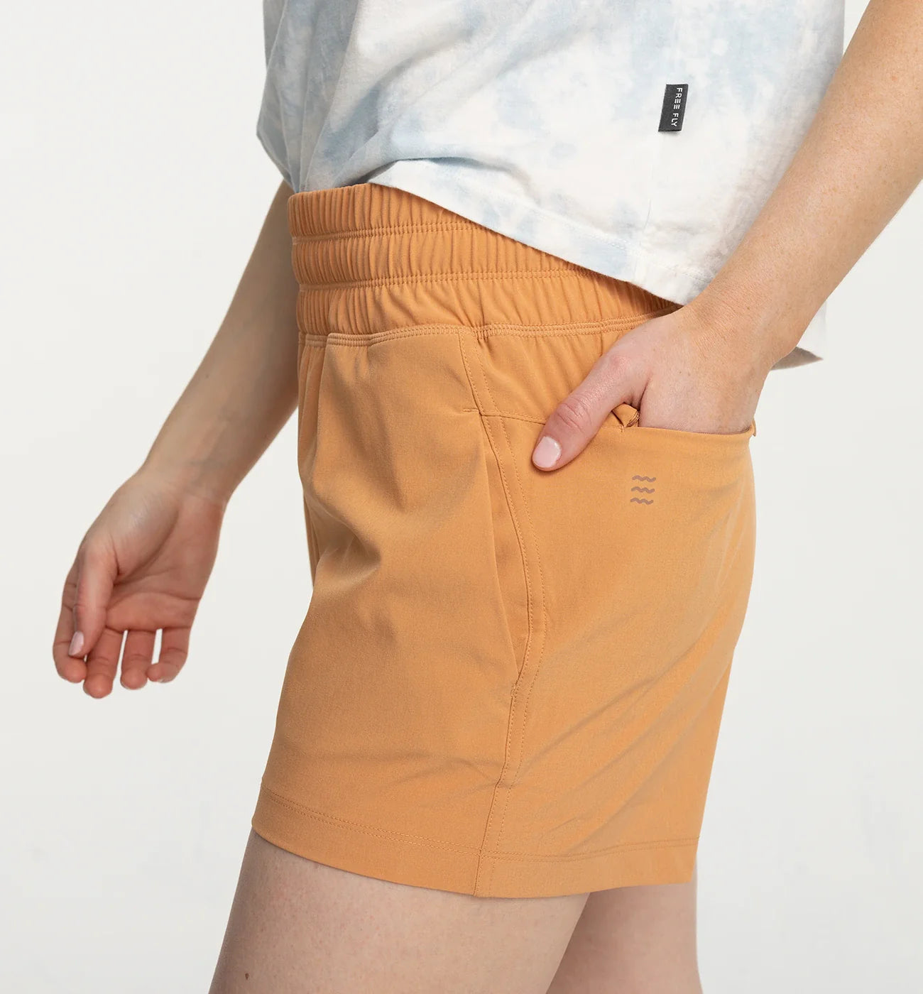 Free Fly Women's Pull On Breeze Shorts | Sand Dune