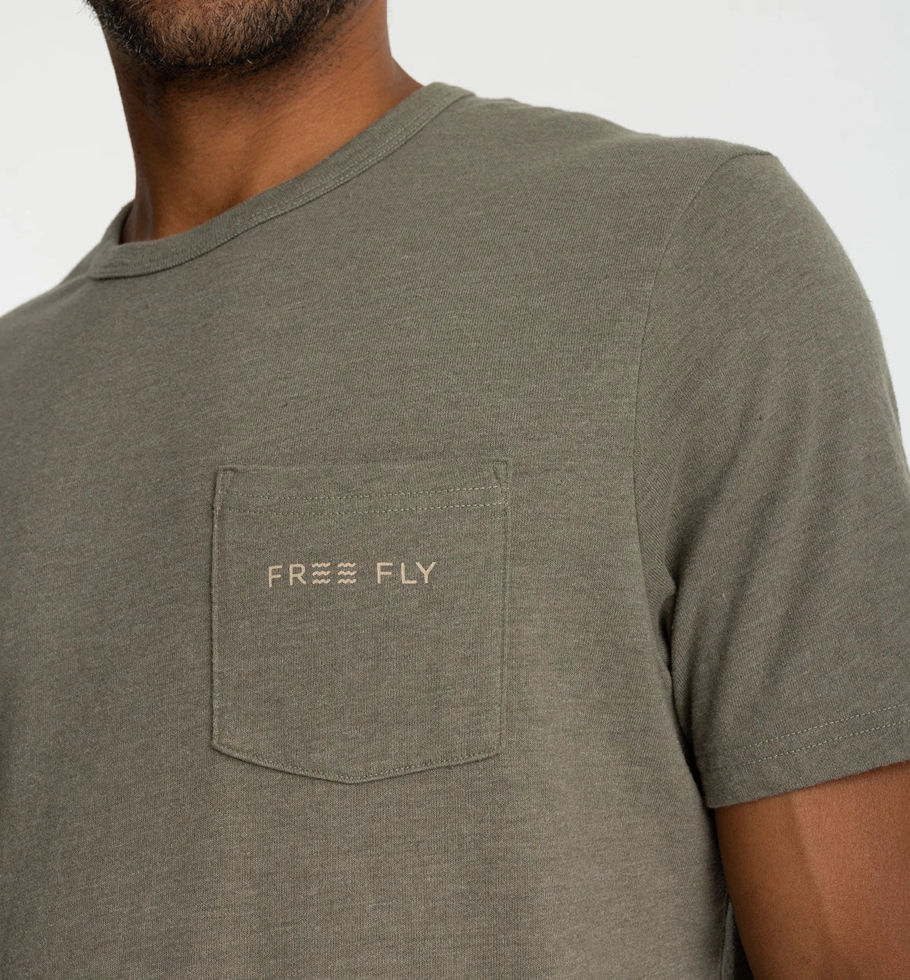 Free Fly Redfish Camo Pocket Tee