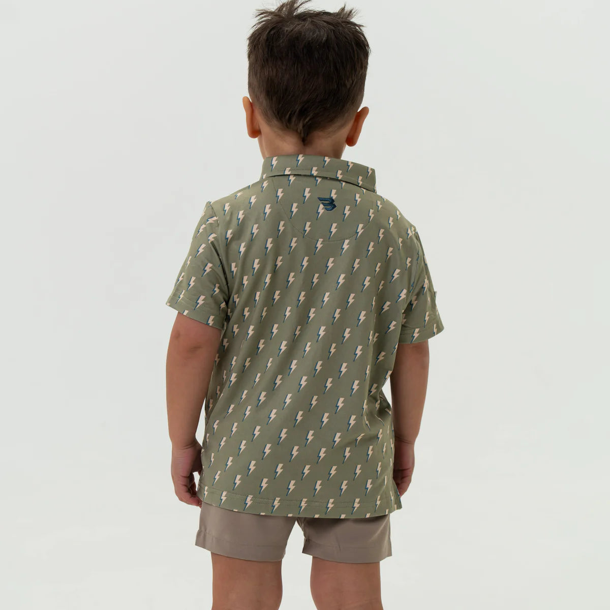 Burlebo Youth & Toddler Polo - Sage Lightning