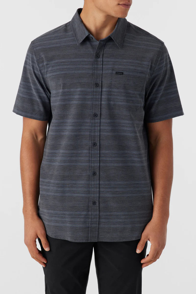 O'Neill TRVLR UPF Traverse Relaxed Fit Shirt | Black