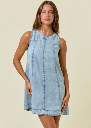 Denim Diva Dress | Lt.Denim