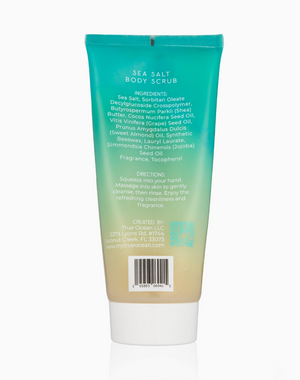 True Ocean Salt Scrub Exfoliator | 6 oz
