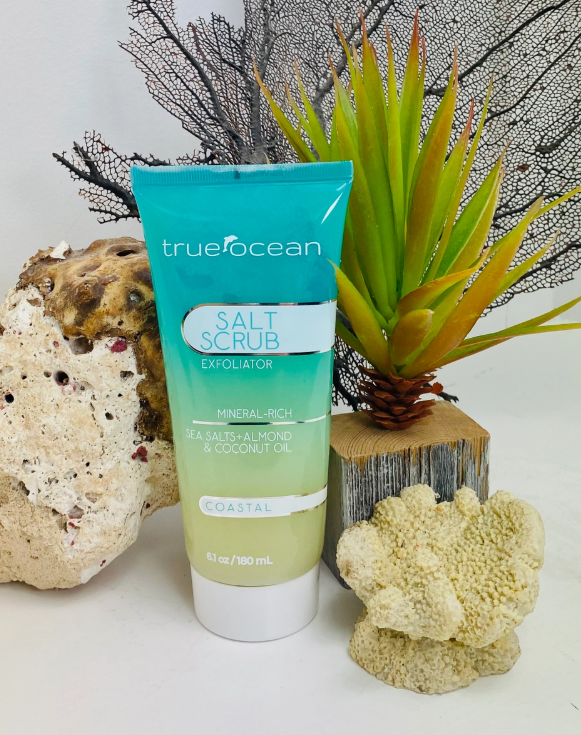 True Ocean Salt Scrub Exfoliator | 6 oz