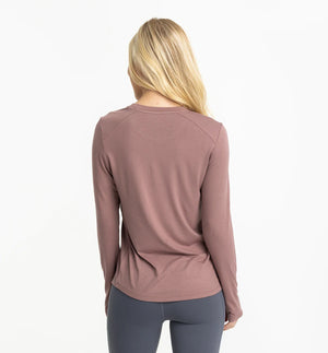 Free Fly Women's Bamboo Shade Long Sleeve II | Fig