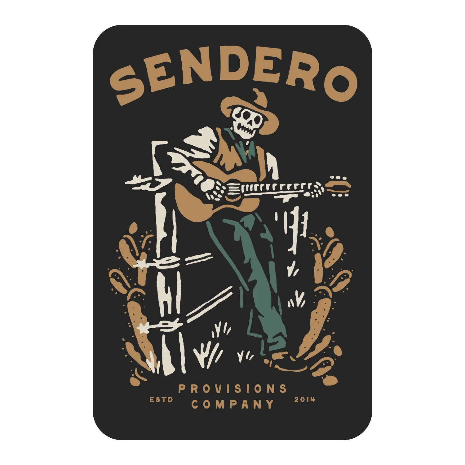 Sendero Provisions Still Pickin' Sticker