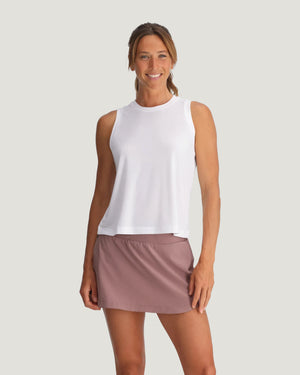 Free Fly Women's Elevate Lightweight Tank | Bright White