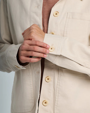 Free Fly Women's Folly Twill Chore Coat | Stone