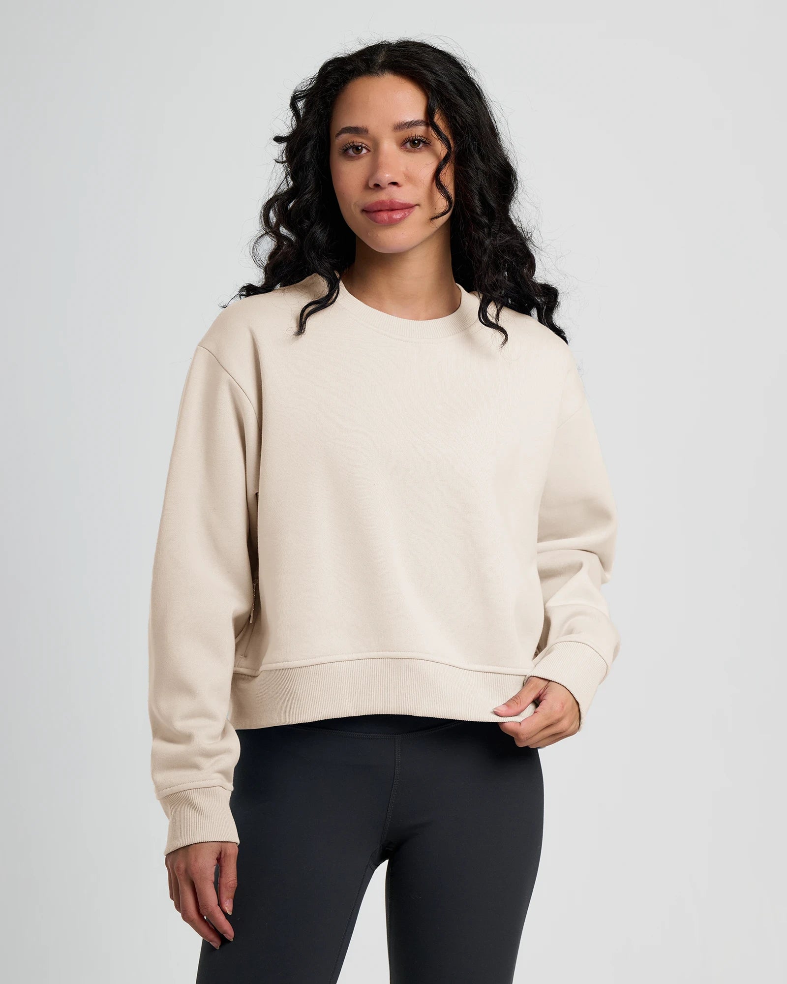 Free Fly Women's Northcoast Fleece Crew | Stone