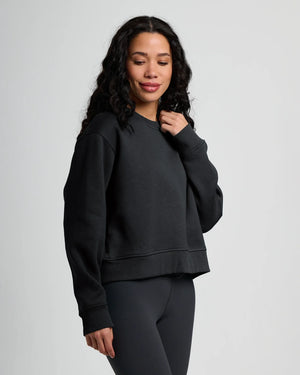 Free Fly Women's Northcoast Fleece Crew | Black