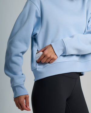Free Fly Women's Northcoast Fleece Crew | Clear Sky