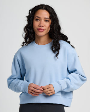 Free Fly Women's Northcoast Fleece Crew | Clear Sky