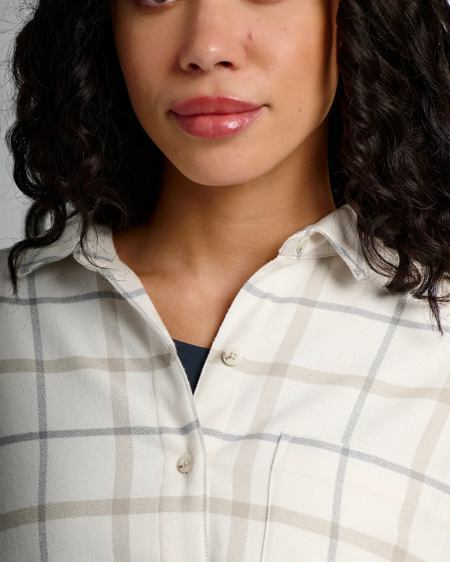 Free Fly Women's Seawool Flannel Shirt | Birch Plaid