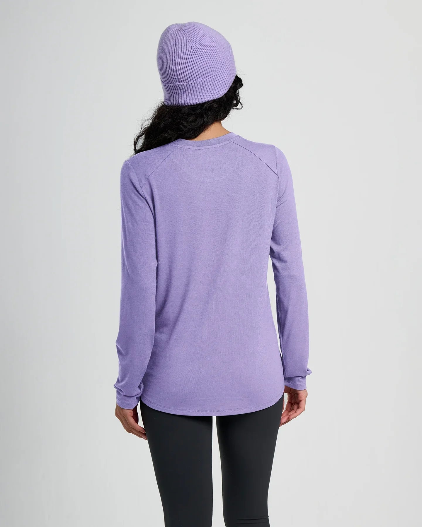 Free Fly Women's Bamboo Shade Long Sleeve II | Bright Lavender