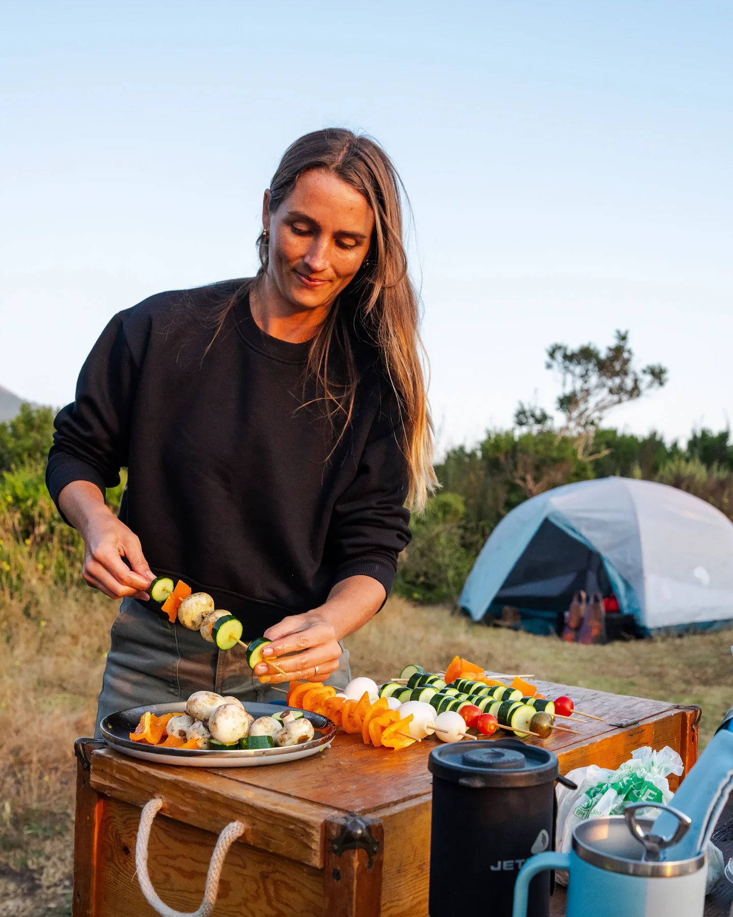 Free Fly Women's Northcoast Fleece Crew | Black