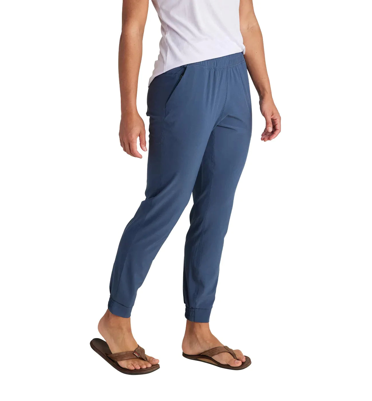 Free Fly Women's Pull-On Breeze Joggers - Blue Dusk II