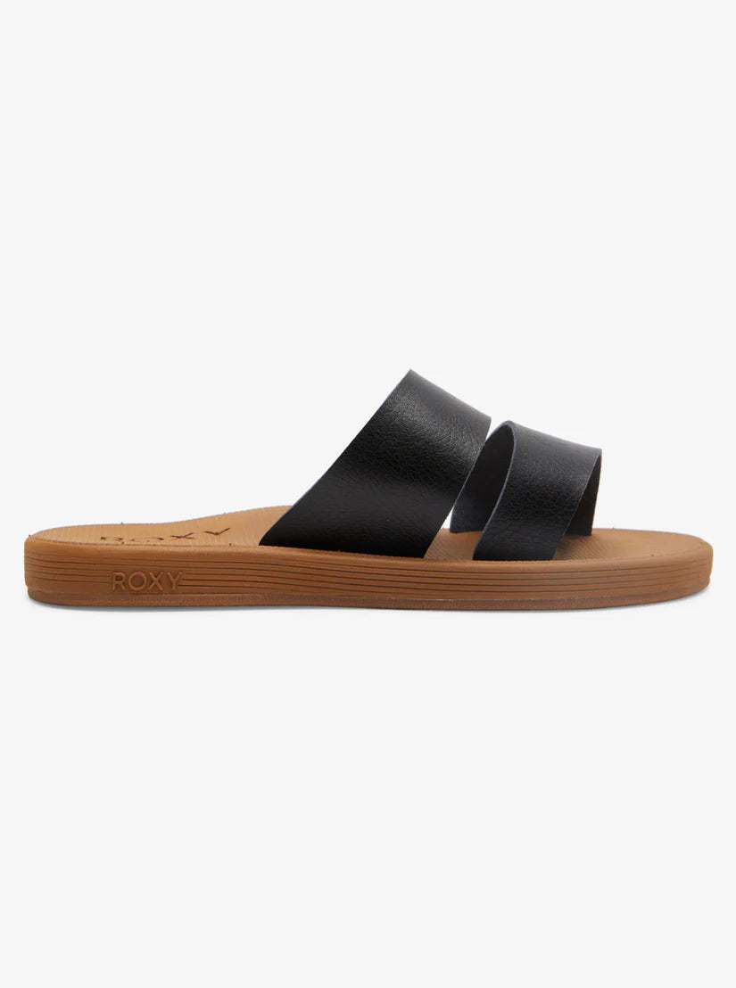 Roxy Coastal Cool Sandals | Black