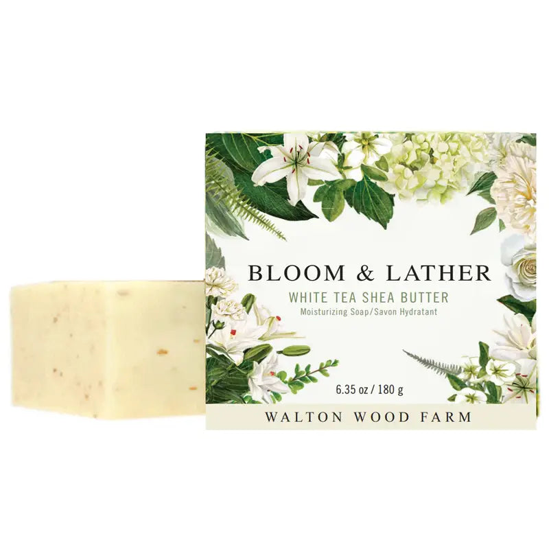 Bloom & Lather Shea Butter Soap | White Tea