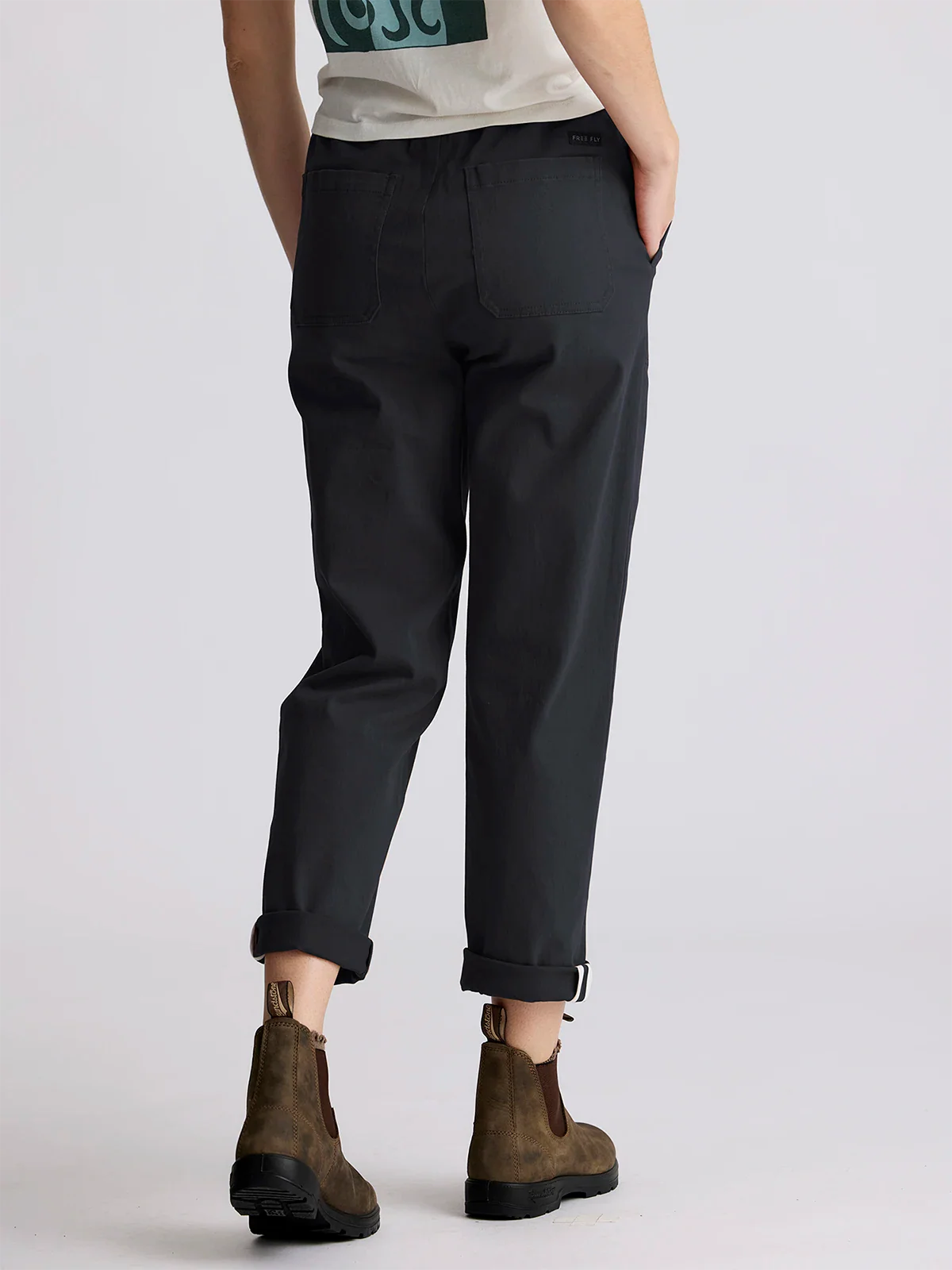 Free Fly Women's Pacifica Twill Pant | Black Sand