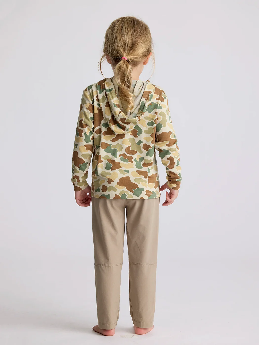 Free Fly Toddler Bamboo Shade Hoodie | Vintage Camo