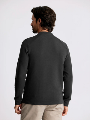 Free Fly Men's Waffle Long Sleeve Henley | Midnight